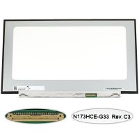 Матрица для ноутбука 17.3 N173HCE-G33 (1920*1080, 40pin(eDP, IPS, 144HZ, 300cd/m2, 100% sRGB), LED, SLIM(без планок и ушек), матовая, разъем справа внизу)